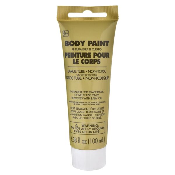amscan Non Toxic Gold Body Paint - 100ml, 1 Ct