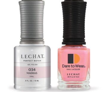 LeChat Perfect Match Gel Polish, Madras, 0.5 Fl Oz (PMS34)