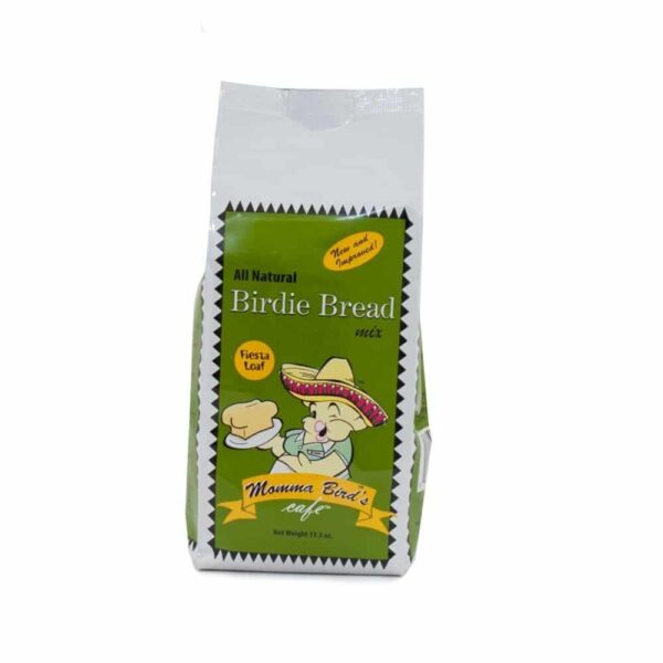 Momma's Birdie Bread Mix Treat for Parrots and Exotic Birds (Fiesta)
