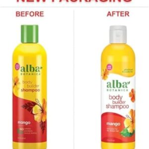 Alba Botanica Body Builder Shampoo, Mango, 12 Oz - Image 2