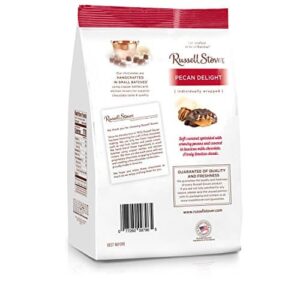 Russell Stover Pecan Delight Gusset Bag 16.10 Ounce Russel Stover Milk Chocolate Covered Candy Pack, Crunchy Pecans and Buttery Caramel Covered In Swe - Image 2