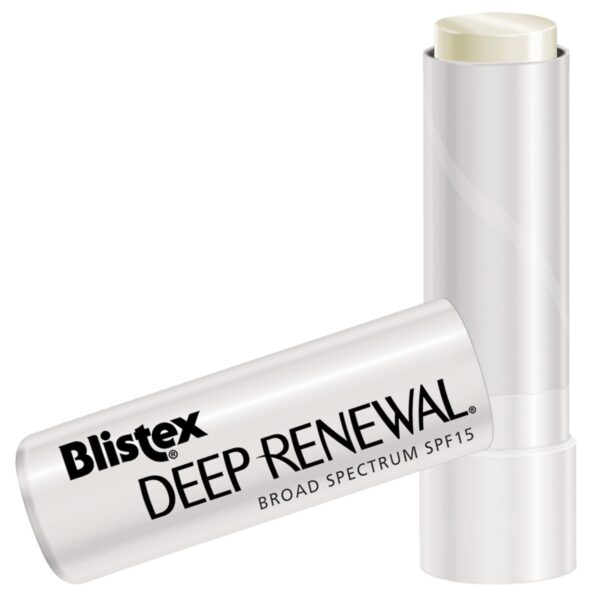 Blistex Deep Renewal, Anti-Aging Formula, 0.13 Ounce, (Pack of 12) Moisturizes, Protects & Revitalizes, Broad Spectrum SPF 15, For Younger Looking Lip - Image 2