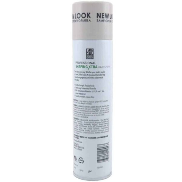 Salon Grafix Profession Shaping Hairspray, Extra Super Hold 4, 10 Oz (Pack of 6) - Image 4