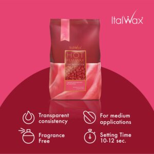 Italwax Rose - 1kg / 2.2lb - Hard wax beads for hair removal - Natural formulation ideal for all skin type - Unscented - Recommended for Bikini Area a - Image 2