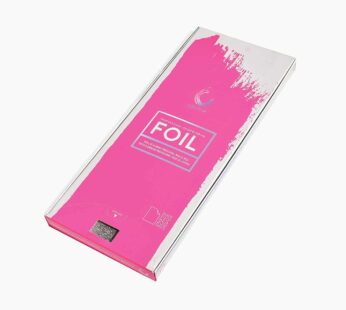 Colortrak Embossed Hair Coloring Foil Sheets, Professional, Convenient 5 x 12 inch Long Pre-cut Sheets, Easy to Grab During Processing, Silver, No Sep