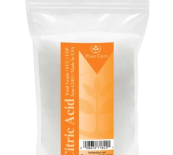 Citric Acid Powder 8 oz. 100% Pure Food Grade, Kosher, Non-GMO, for Cooking, Baking, Cleaning, Bath Bomb and Soap Making.