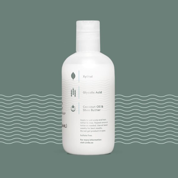 LivSo Moisturizing Scalp Shampoo - Moisturizes Hair & Scalp - Naturally Derived - Fresh Feel Product - A Little Bit of LivSo Goes a Long Way - Image 3