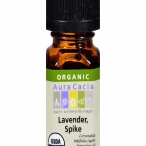 Aura Cacia Organic Essential Oil, Lavender Spike, 0.25 Fluid Ounce - Image 3