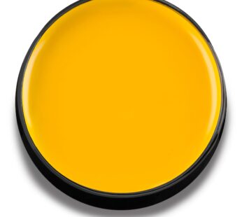 Mehron Makeup Color Cups | Stage, Foundation, Face Paint, Body Paint, Halloween | Face Paint Makeup | Greasepaint .5 oz (14 g) (Yellow)