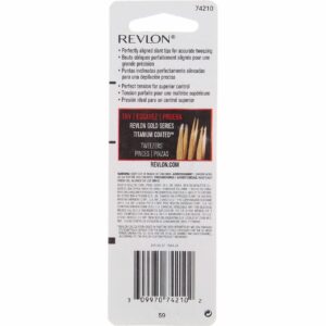 Revlon Expert Tweezer, Slant Tip (Pack of 3) - Image 4