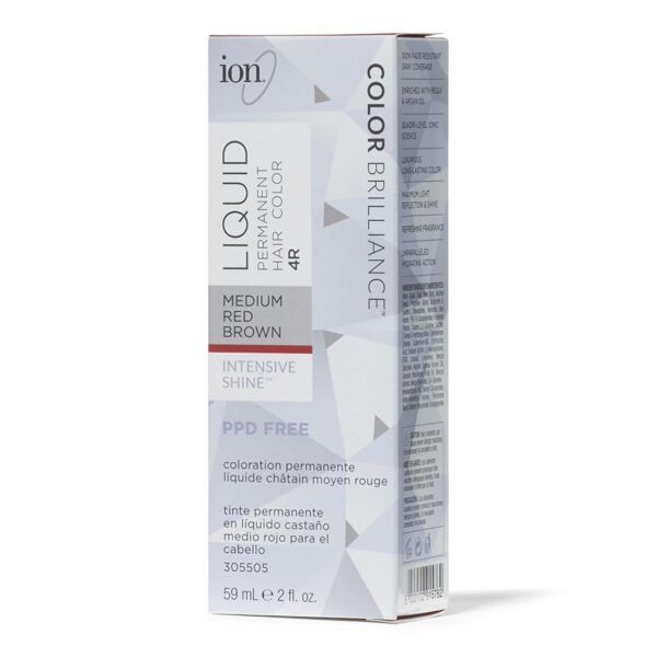 4R Medium Red Brown Permanent Liquid Hair Color