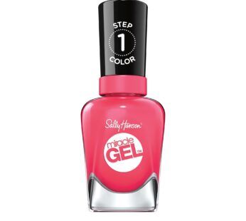 Sally Hansen Miracle Gel?, Electric Pop, Long Lasting, Gel-Like Formula, No UV Lamp Needed, Pink Nail Polish