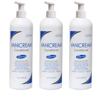 Vanicream Hair Conditioner, Unscented 12 Oz. (Pack of 3)