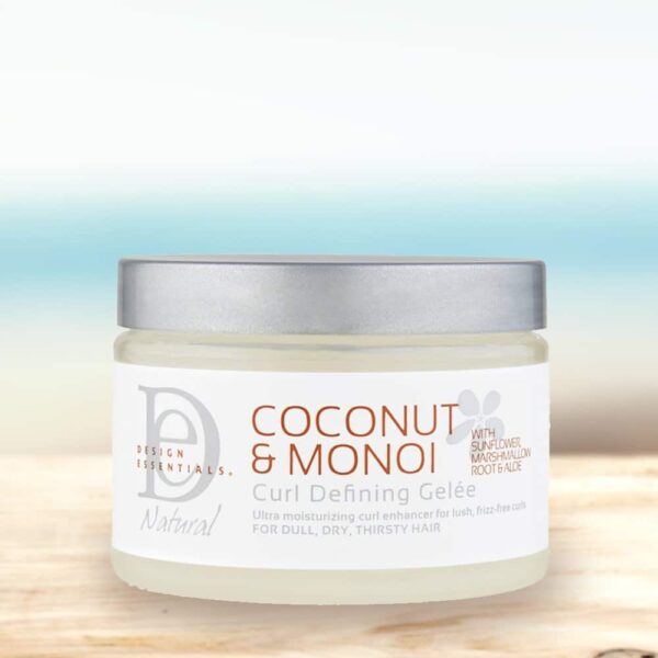 Design Essentials Natural Coconut & Monoi Curl Defining Gelee, with Sunflower, Marshmallow Root & Aloe, 12 Ounce - Image 6