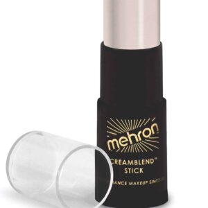 Mehron Makeup CreamBlend Stick | Face Paint, Body Paint, & Foundation Cream Makeup| Body Paint Stick .75 oz (21 g) (Alabaster) - Image 1