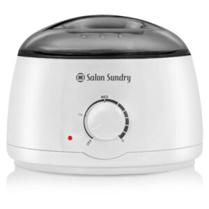 Salon Sundry Portable Electric Hot Wax Warmer Machine for Hair Removal - Black Lid - Image 1