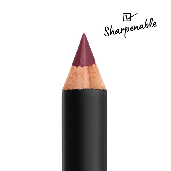 NYX PROFESSIONAL MAKEUP Suede Matte Lip Liner, Vegan Formula - Copenhagen (Matte Rich Plum) - Image 3