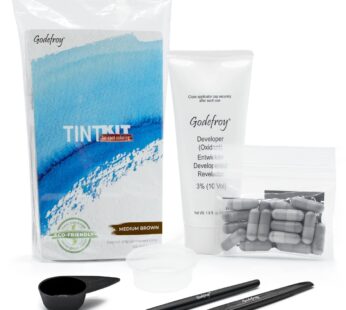 Godefroy Hair Color Tint Kit, Medium Brown, 20 Applications