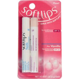 Softlips Pearl SPF 15 w/Bonus Vanilla SPF 20 - Image 1