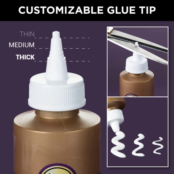 Aleene's 26425 Glue Tacky, 4 FL OZ, Multicolor - Image 3