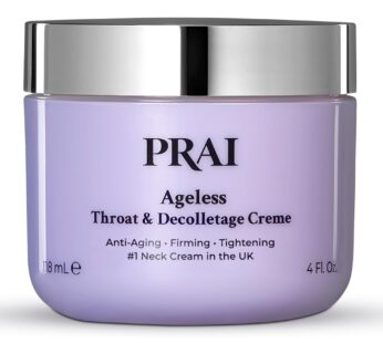 PRAI Neck Creme for Tightening & Firming Beauty | Neck Firming Cream That Boosts Elasticity | Cruelty & Paraben-Free Vegan Neck Tightening Cream | Nec