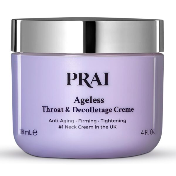PRAI Neck Creme for Tightening & Firming Beauty | Neck Firming Cream That Boosts Elasticity | Cruelty & Paraben-Free Vegan Neck Tightening Cream | Nec