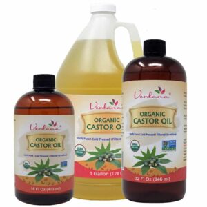 Verdana Organic Castor Oil ? 16 Fl Oz size ? Cold Pressed, Unrefined, Hexane Free - For Face, Hair, Pack Wrap - Image 6