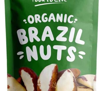 Food to Live – Raw Brazil Nuts, 8 Ounces Non-GMO Verified, Raw, Whole, No Shell, Unsalted, Kosher, Vegan, Keto and Paleo Friendly, Bulk, Good Source o