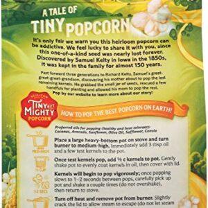 Tiny But Mighty Heirloom Popcorn, Healthy and Delicious, Unpopped Kernels, 1.25lb Bag - Image 2