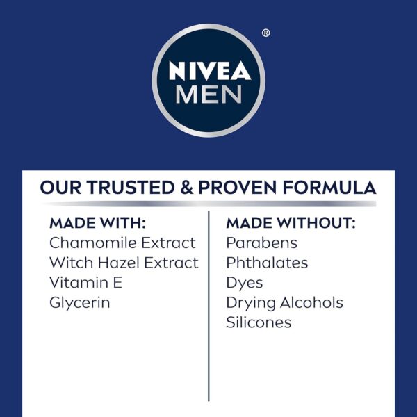 NIVEA FOR MEN Sensitive Post Shave Balm 3.30 oz (Pack of 2) - Image 5