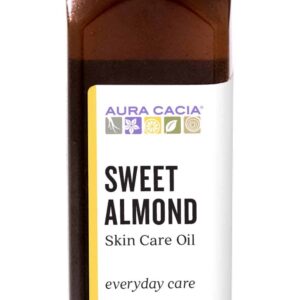 Aura Cacia Sweet Almond Skin Care Oil 4 FL. OZ. - Image 1