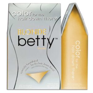 Betty Beauty Blonde Betty - Color for the Hair Down There Hair Coloring Kit - Image 1