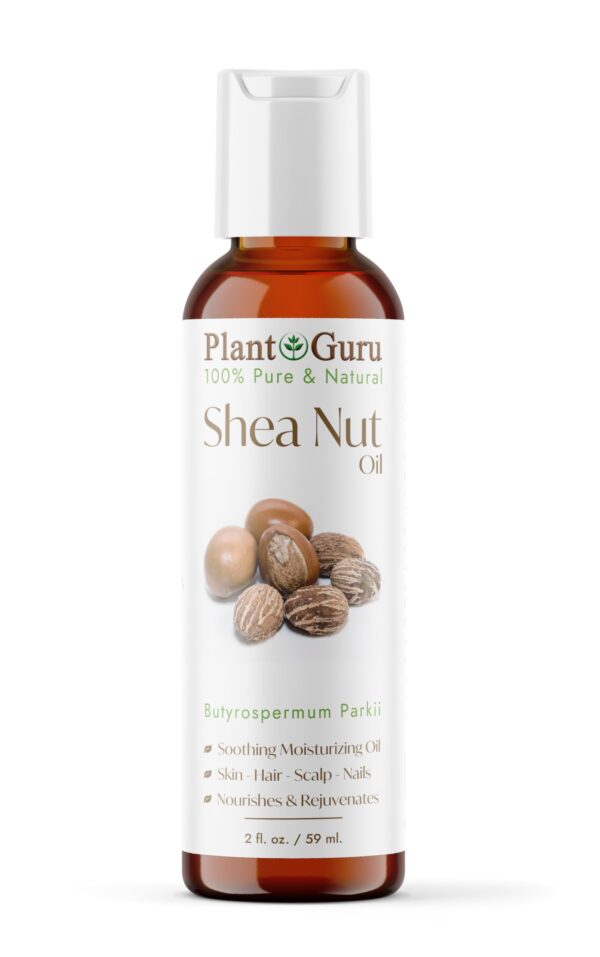 African Shea Nut Butter Oil 2 fl. oz. 100% Pure Natural Skin, Face, Hair Growth And Moisturizer. DIY Body Butters, Lotions, Creams, Lip Balm And Soap