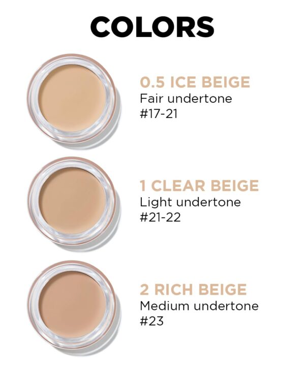 THESAEM Cover Perfection Pot Concealer #02 Rich Beige - High Adherence & Coverage Balm, Conceals Blemish & Acne Spots, Matte Finish Sebum Control for - Image 5