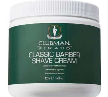 Clubman Classic Barber Shave Cream, 16 oz, 1 pack
