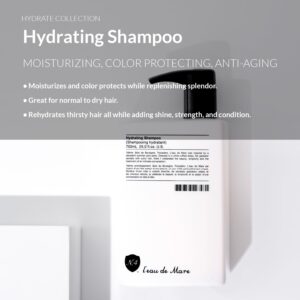 Number 4 Hydrating Shampoo, Shampoo for Women and Men. Sulfate, Gluten, & Paraben Free. Moisturizing & Color Protecting, 25 oz - Image 3