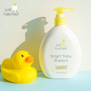 Just Hatched Bright Baby Shampoo Single-Pack - Gentle Hair Cleanser, Loveable Yummy Fragrance, Great for Newborns, Hypoallergenic, Gluten Free, No Yuc - Image 6