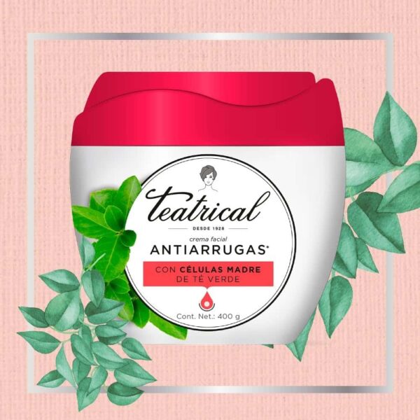 TEATRICAL Anti-Wrinkle Cream with Buddleja Davidii Stem Cells, Floral, 8 Ounce - Image 4