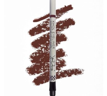 Jillian Dempsey Kh?l Eyeliner | Waterproof Eyeliner Pencil with Built-in Smudger | Long-Lasting Intense Color I Vegan | Rich Brown