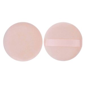 Senkary 8 Pack Face Powder Puffs Soft Cotton Makeup Powder Pads for Loose Powder, Setting Powder, Body Powder (2.75 Inch) - Image 3