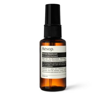 Aesop Herbal Deodorant Spray – Zinc Ricinoleate and a Blend of Essential Oils – Without Aluminium Salts – 1.7 oz