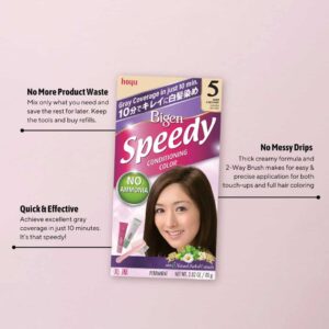 Bigen Speedy Conditioning Color Refill: 4 Chestnut - 3 Pack - Image 7