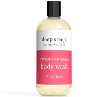 Deep Steep Body Wash, 17oz (Passion Fruit Guava)