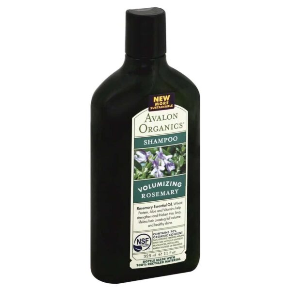 Avalon Organics Volumizing Shampoo, Rosemary 11 oz (Pack of 10) - Image 2