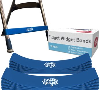 Chair Bands for Kids with Fidgety Feet – Fidget Bands for Classroom Chairs, Bouncy Bands, Sensory Flexible Bands, ADHD Chair Bands for Kids, Anti-Snap