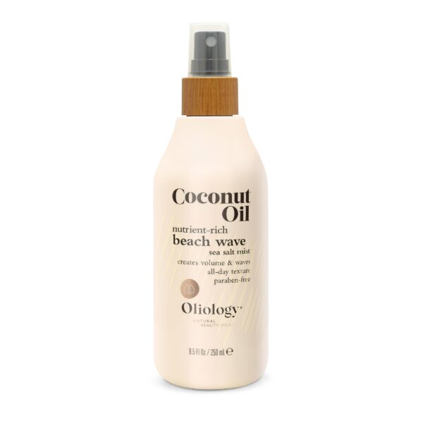 Oliology Coconut Oil Beach Wave Sea Salt Mist Spray - Creates Volume and Tousled Waves, Texture and Style that Lasts All Day (8 Oz) - Image 5