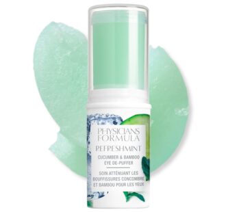 Physicians Formula RefreshMint Cucumber & Bamboo Eye De-Puffer Stick | Under Eye Cream for Dark Circles and Puffiness | Dermatologist Tested