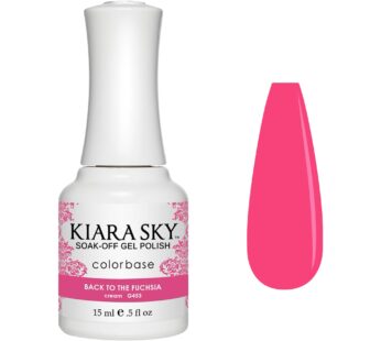 Kiara Sky Professional Nails LED UV Soak Off Gel Polish – Back to the Fuchsia G453