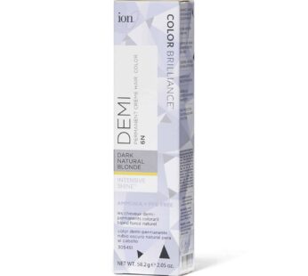 Ion Intensive Shine 6N Dark Natural Blonde Demi Permanent Creme Hair Color 6N Dark Natural Blonde
