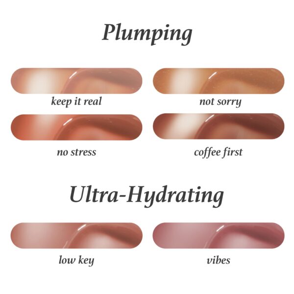 Julep So Plush Hydrating Lip Gloss - All the Feels - High-Shine Hydrating Lightweight Lip Color - Non-Sticky Formula - Vitamin E Soothes and Repairs L - Image 6